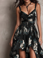 Anouk | Strapless Floral Maxi Dress