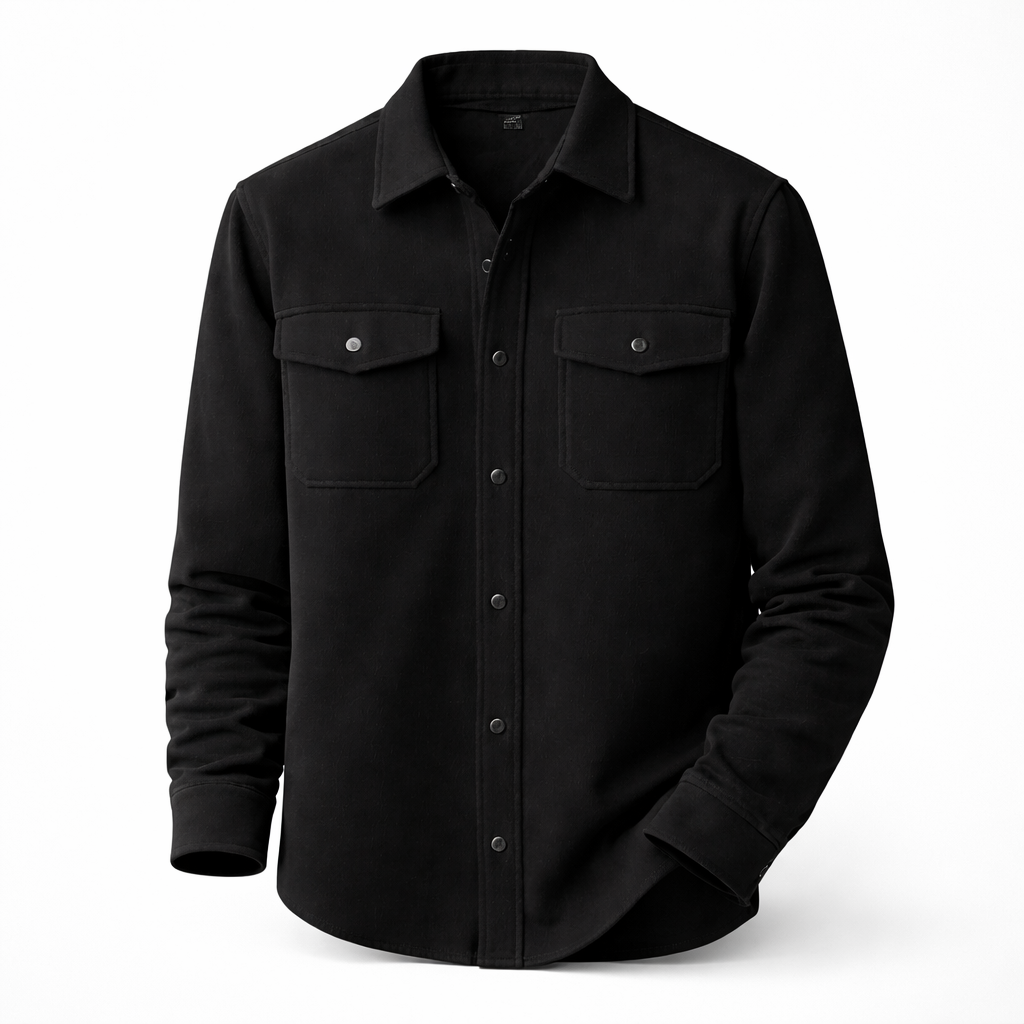 FRIEDRICH | Klassisches Herren-Overshirt mit Knopfverschluss