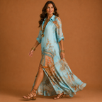 Cleo | Elegantes Hemdblusenkleid