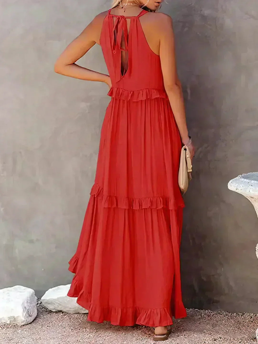 Dylilah | Kleid mit Volant-Saum