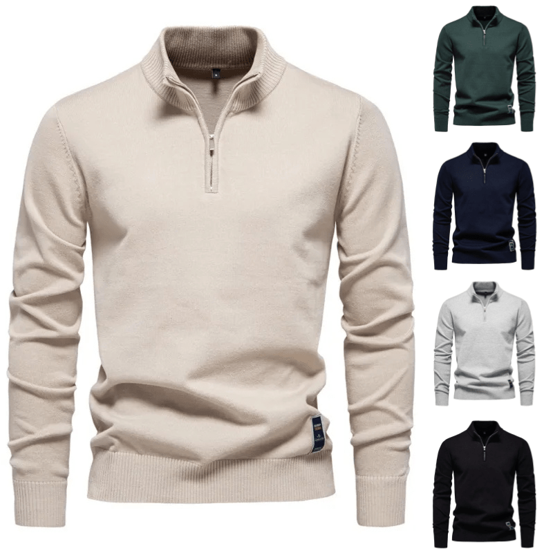 Daan I Zip-Up Pullover