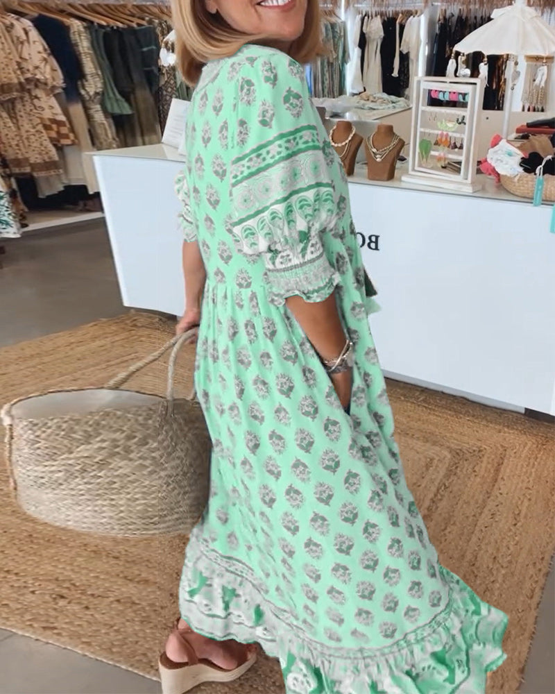 Jhasmine | Langärmliges Kleid für Damen