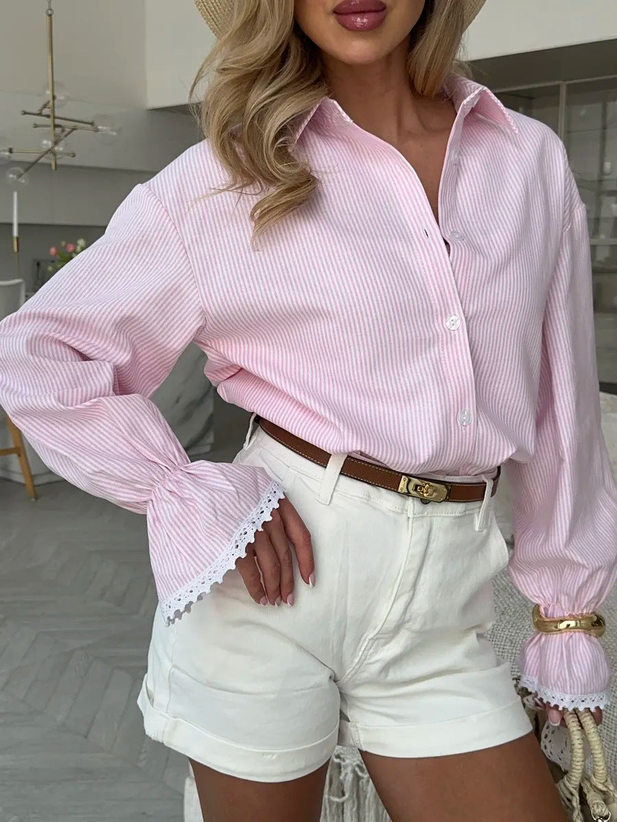 Amelie | Bluse mit eleganten Manschetten