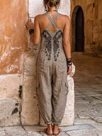 Harmony | Eleganter Jumpsuit mit kunstvoller Stickerei