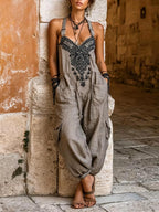 Harmony | Eleganter Jumpsuit mit kunstvoller Stickerei