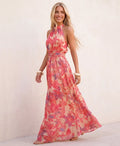 Elodie | Luftiges Maxikleid mit floralem Muster
