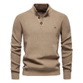 Michiel | Herrenpullover mit Knopfdesign