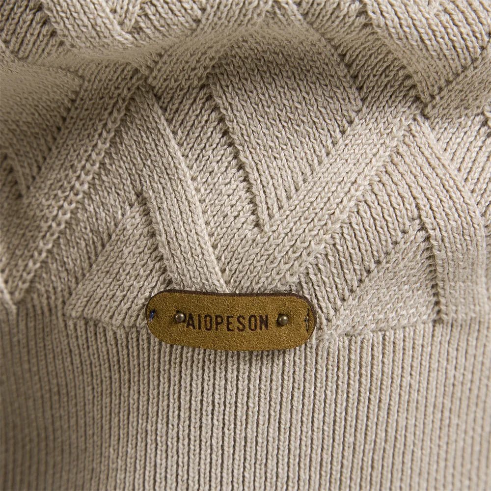 Daniel | Herrenpullover im Karomuster