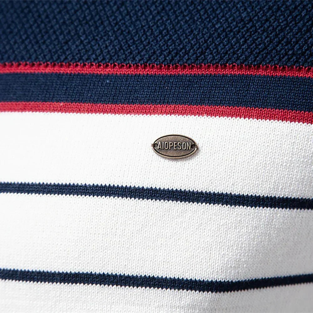 Sebastian | Herrenpullover im Streifenlook