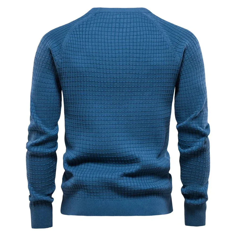 Vincent | Herrenpullover im Rautendesign