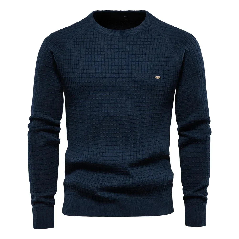 Vincent | Herrenpullover im Rautendesign