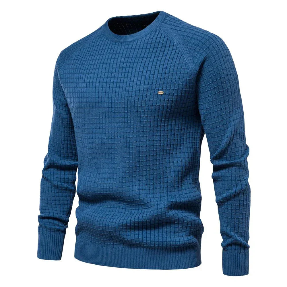 Vincent | Herrenpullover im Rautendesign