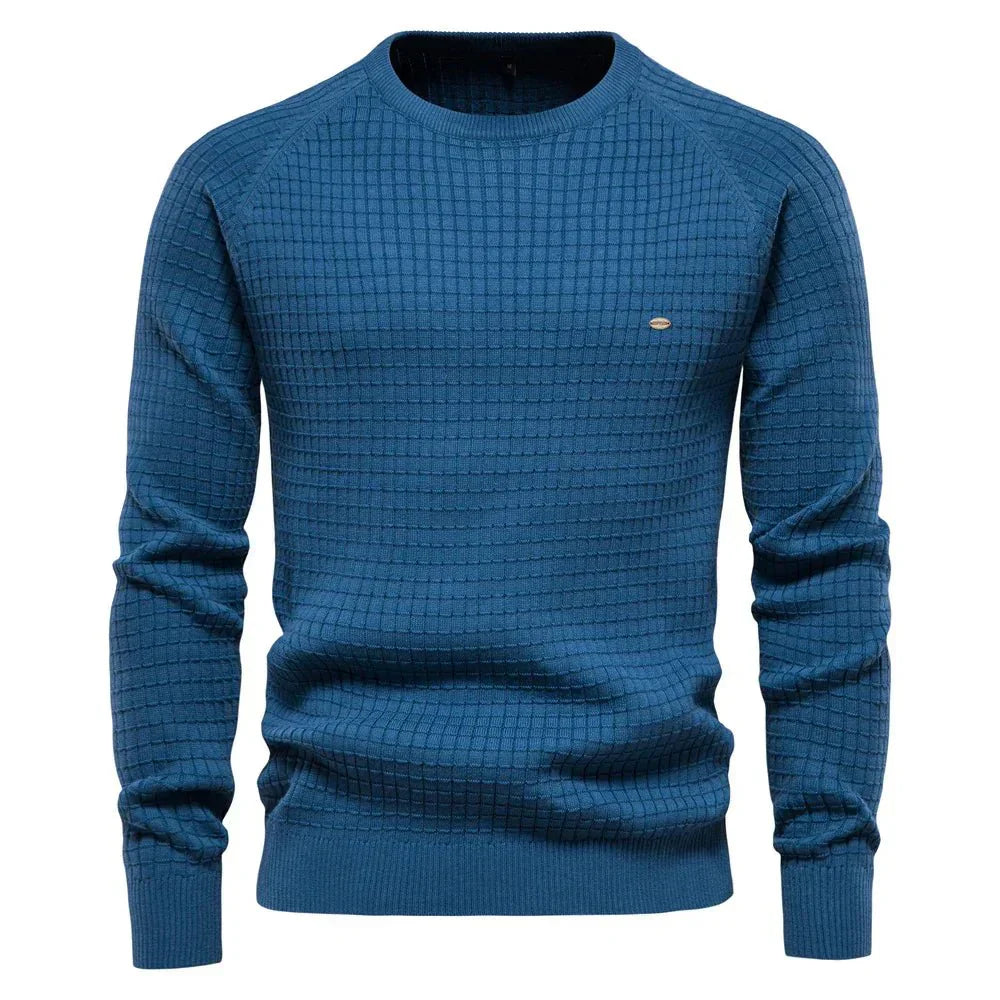 Vincent | Herrenpullover im Rautendesign