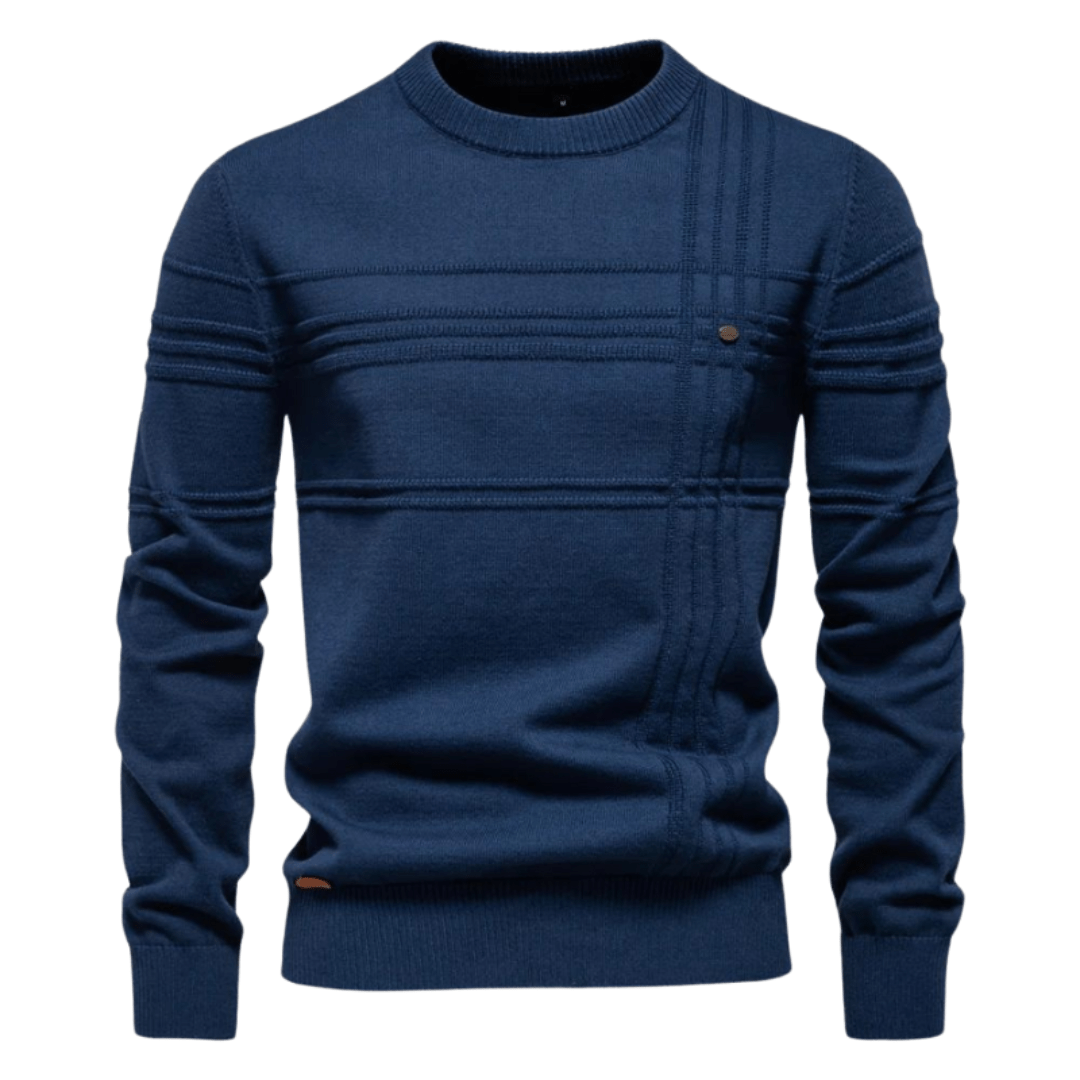 Gabriel | Herrenpullover im Rautenmuster
