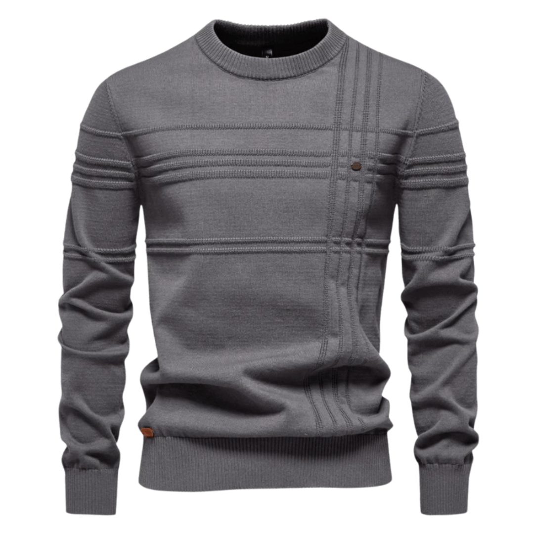 Gabriel | Herrenpullover im Rautenmuster