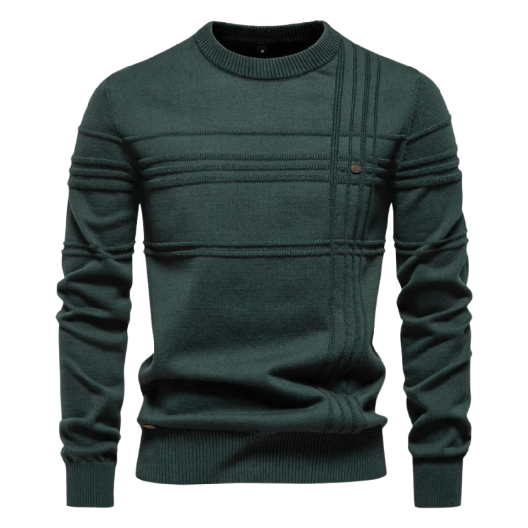 Gabriel | Herrenpullover im Rautenmuster