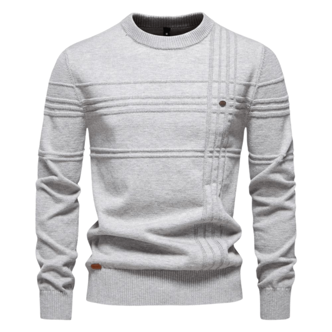 Gabriel | Herrenpullover im Rautenmuster