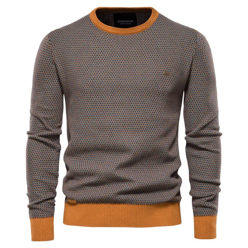 Julius | Herrenpullover im Rautendesign