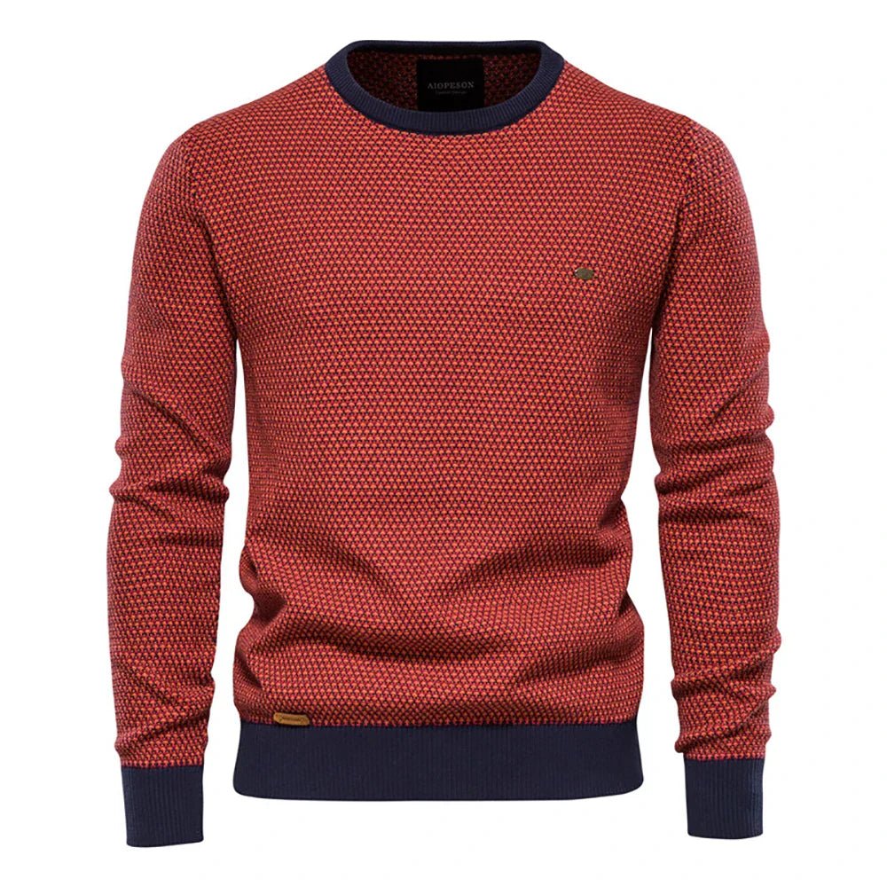 Julius | Herrenpullover im Rautendesign