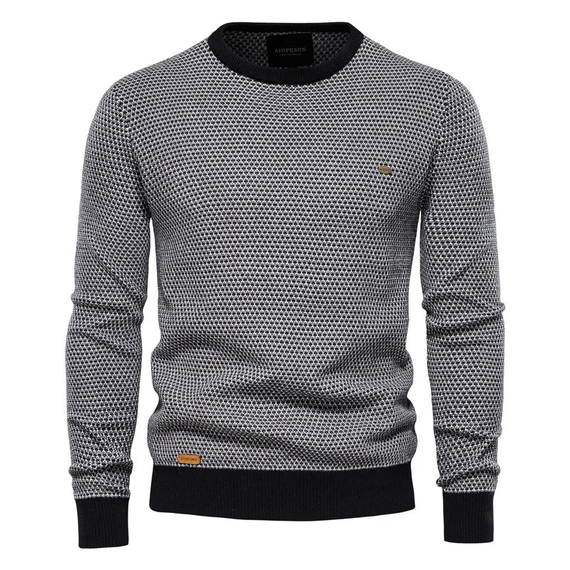 Julius | Herrenpullover im Rautendesign