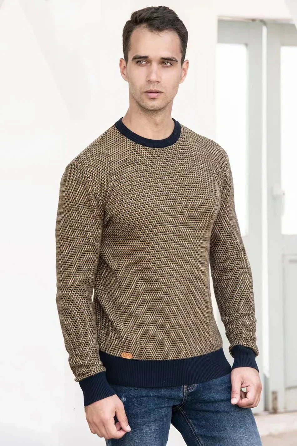 Julius | Herrenpullover im Rautendesign