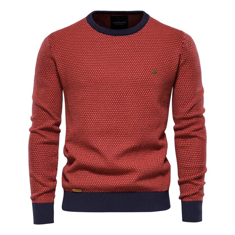 Julius | Herrenpullover im Rautendesign